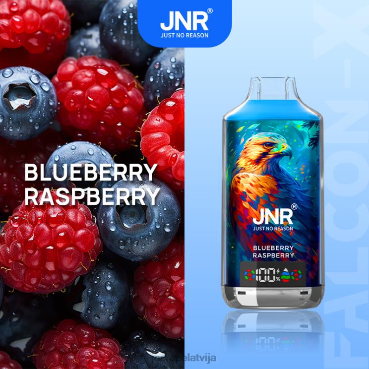 JNR Vape Latvija V88X2 JNR FALCON x melleņu avenes