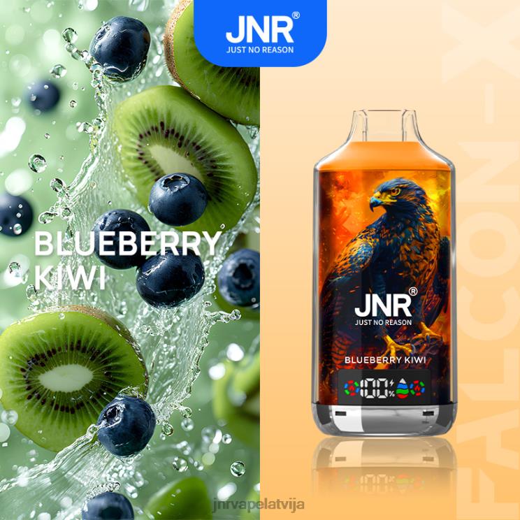 JNR Vape Nicotine V88X19 JNR FALCON x melleņu kivi
