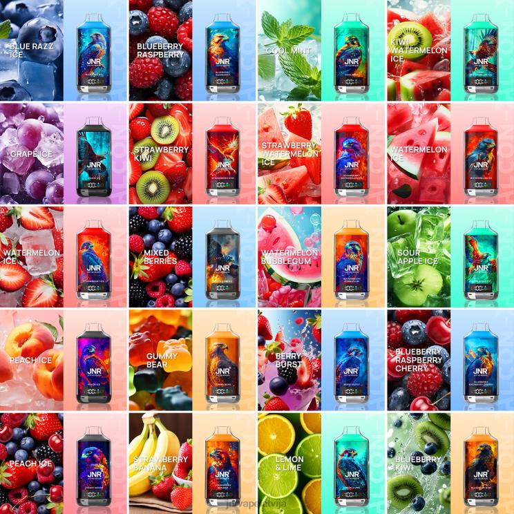 JNR Vape Nicotine V88X9 JNR FALCON x zemeņu ledus