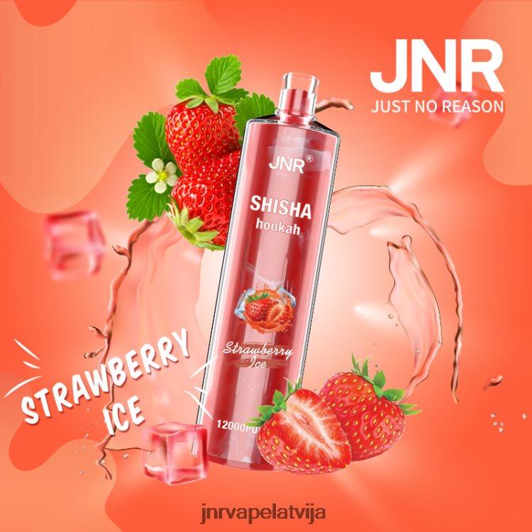 H2T4J176 JNR Vape Nicotine - jnr shisha zemeņu ledus