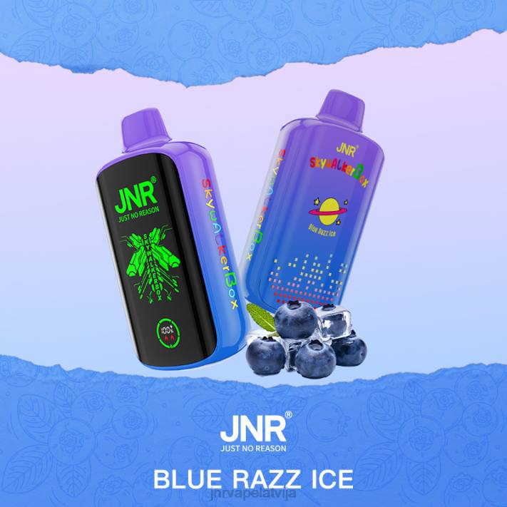 JNR SKYWALKER kaste zils razz ledus 82VD40 JNR Vape Shop
