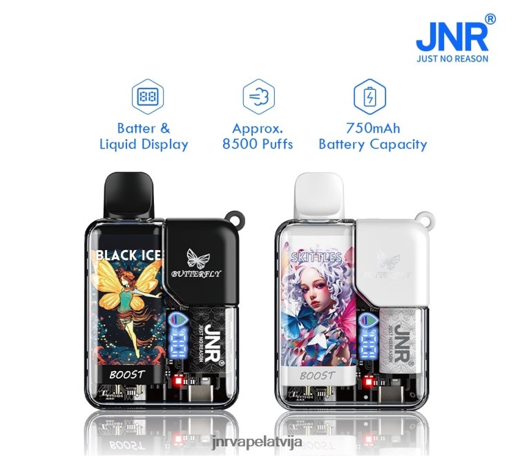 H2T4J57 JNR Vape Price - jnr tauriņš melnais ledus