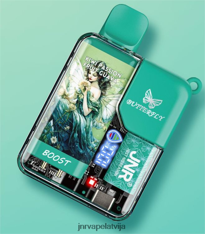 H2T4J63 JNR Vape Pods - jnr tauriņš kivi marakujas gvajava