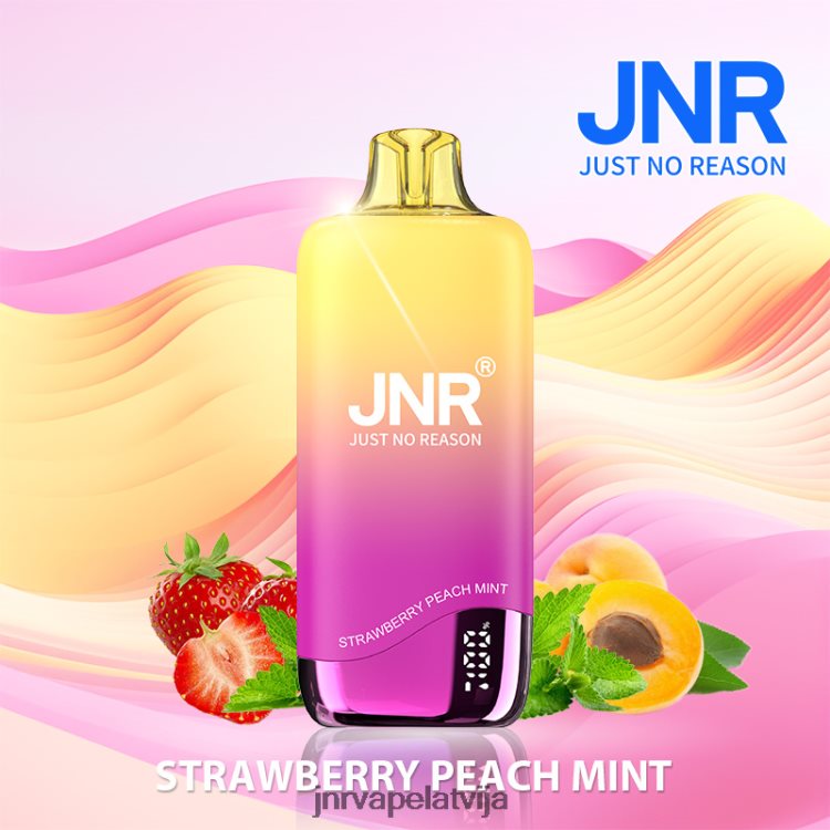 H2T4J267 JNR Vape Price - jnr varavīksne zemeņu persiku piparmētra