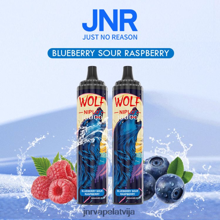 H2T4J360 JNR Vape Riga - jnr vilks niplo melleņu skāba aveņu